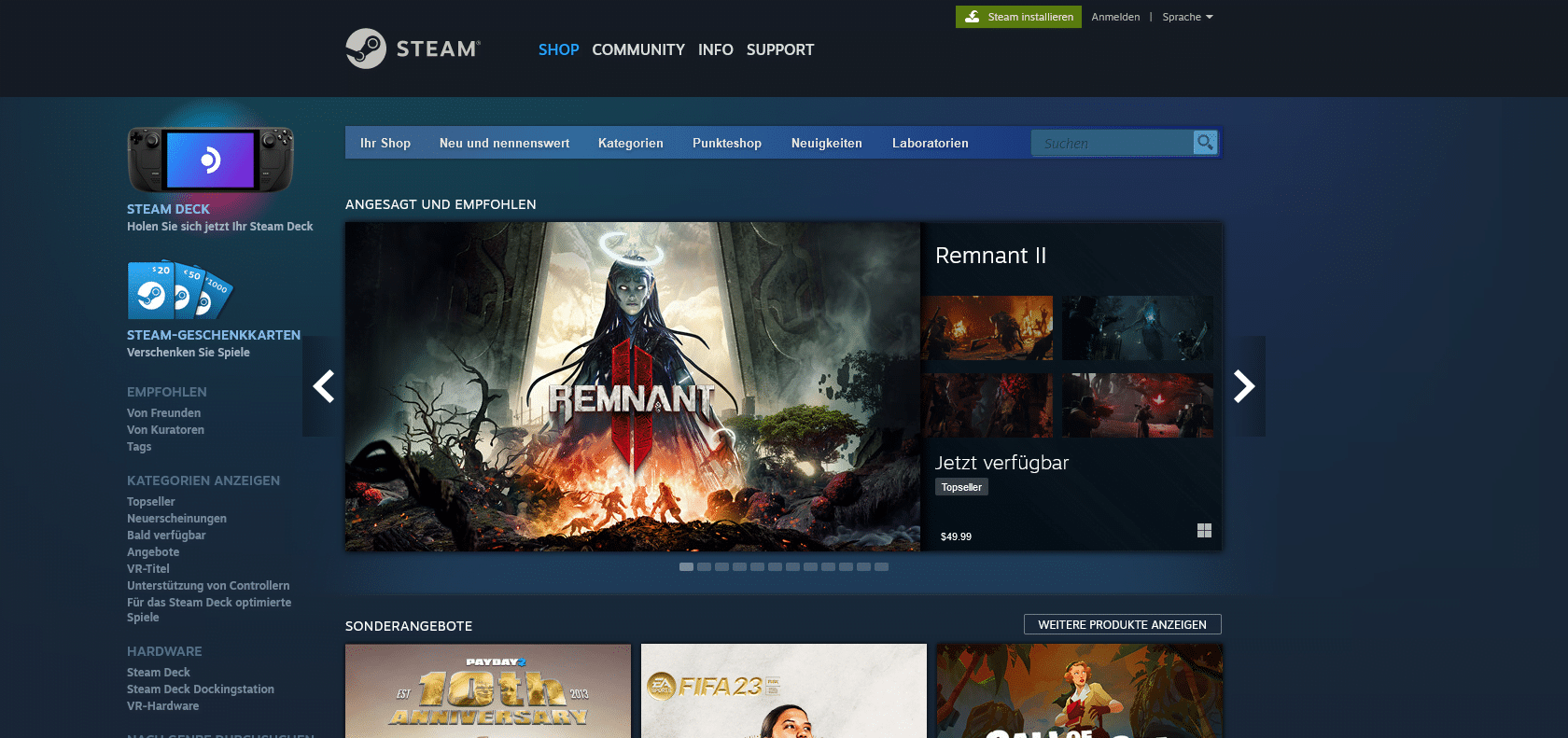 Screenshot of AI Roguelite Website