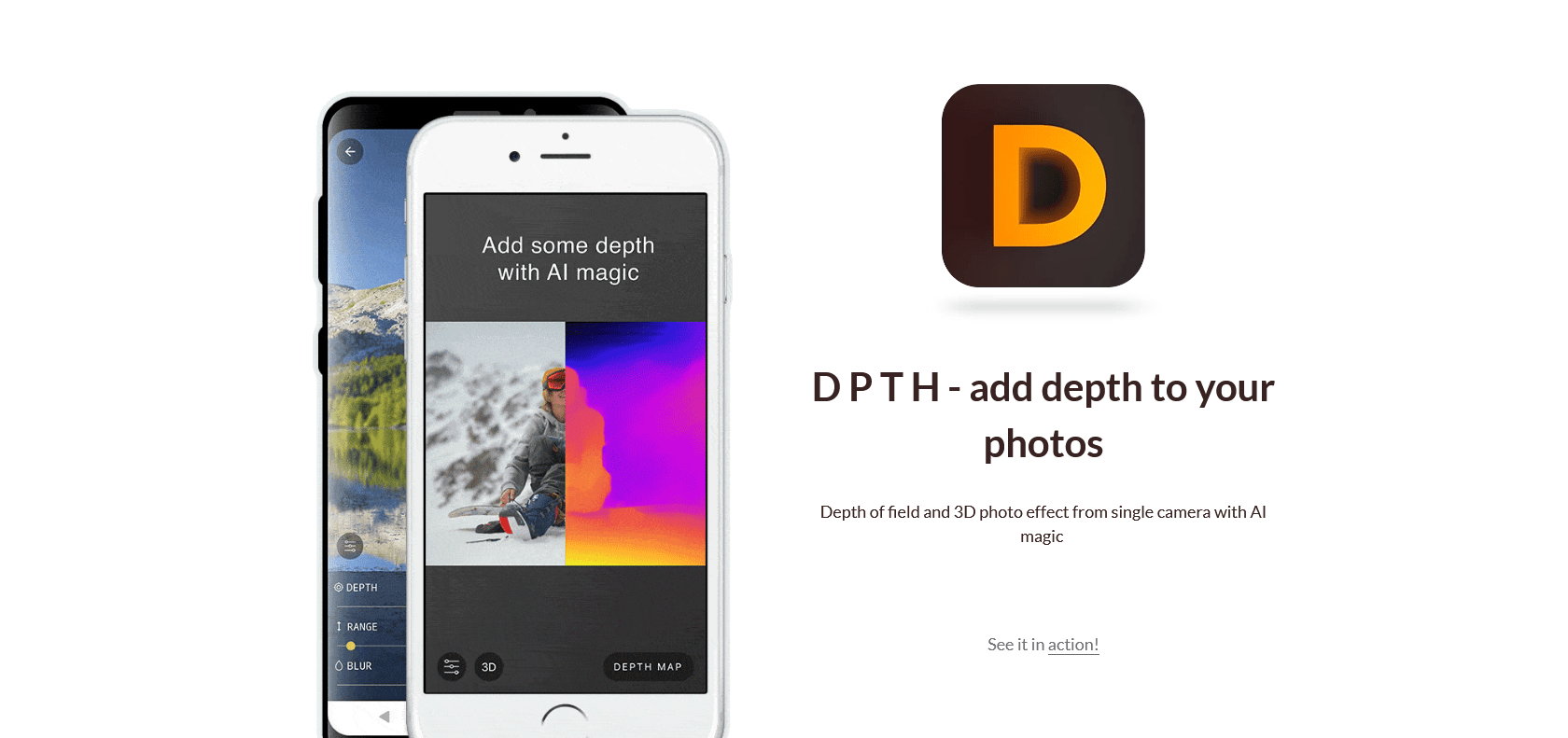 Screenshot of DPTH Website