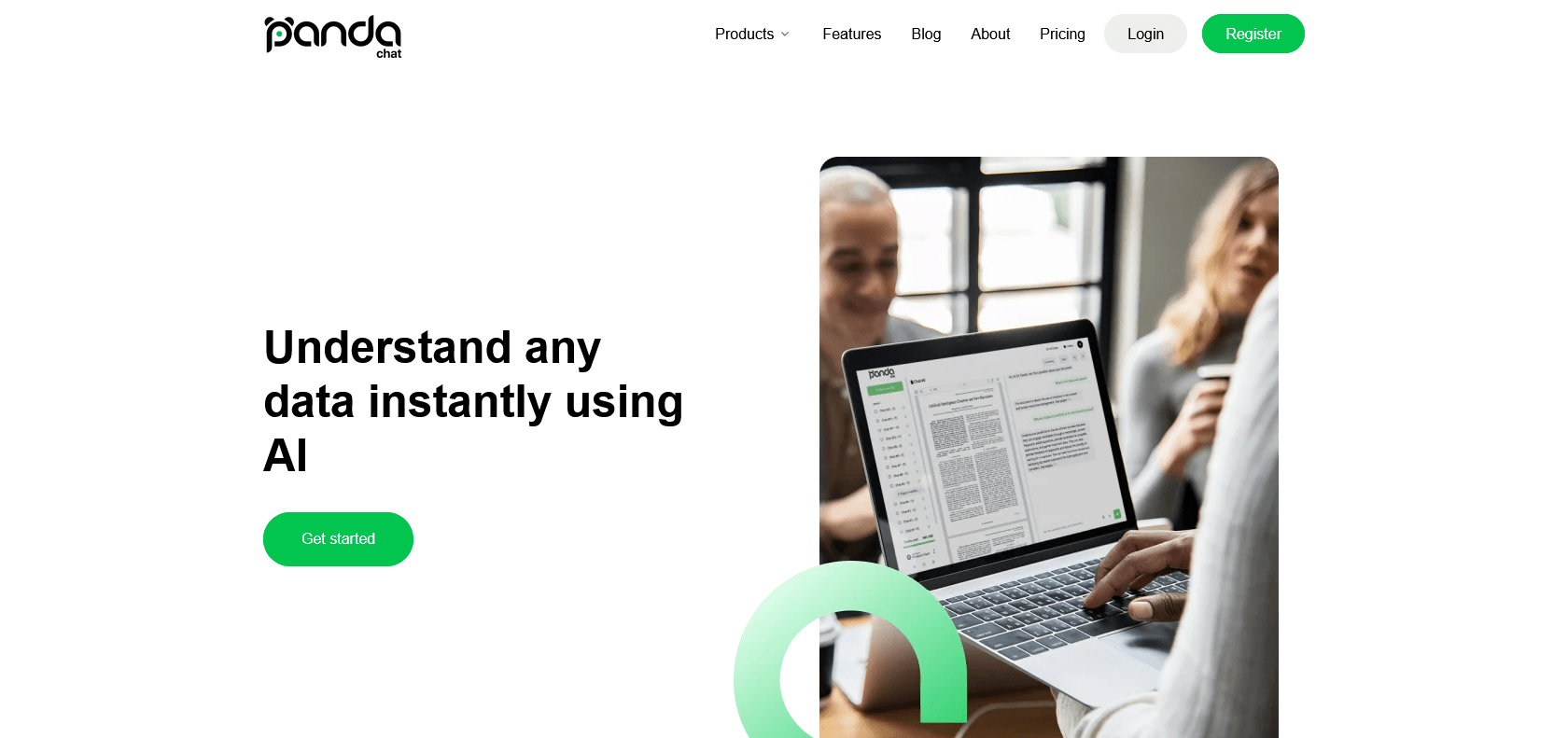 Screenshot of Dataspot Website