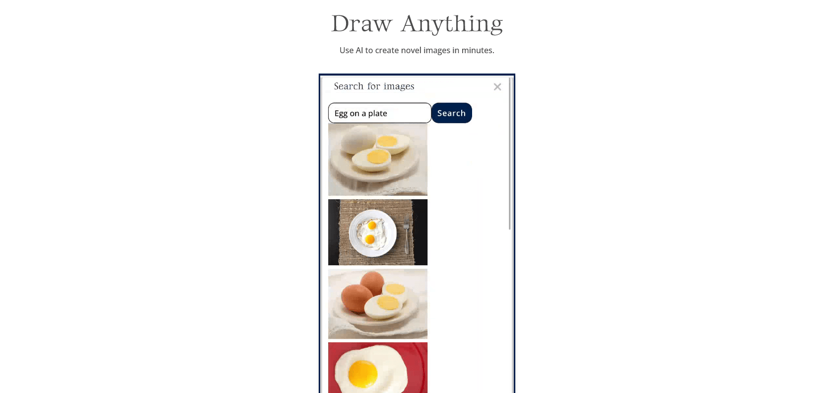 Screenshot of Drawanything Website