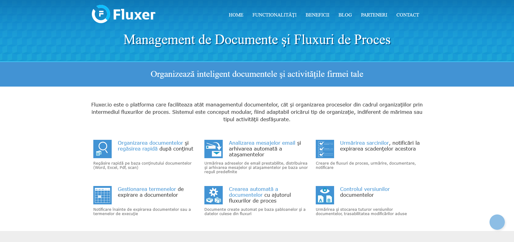 Screenshot of Fluxer Website