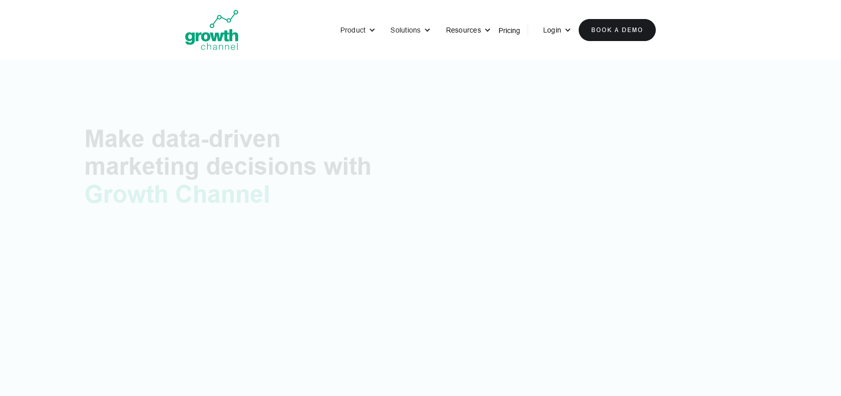Screenshot of GrowthChannel Website