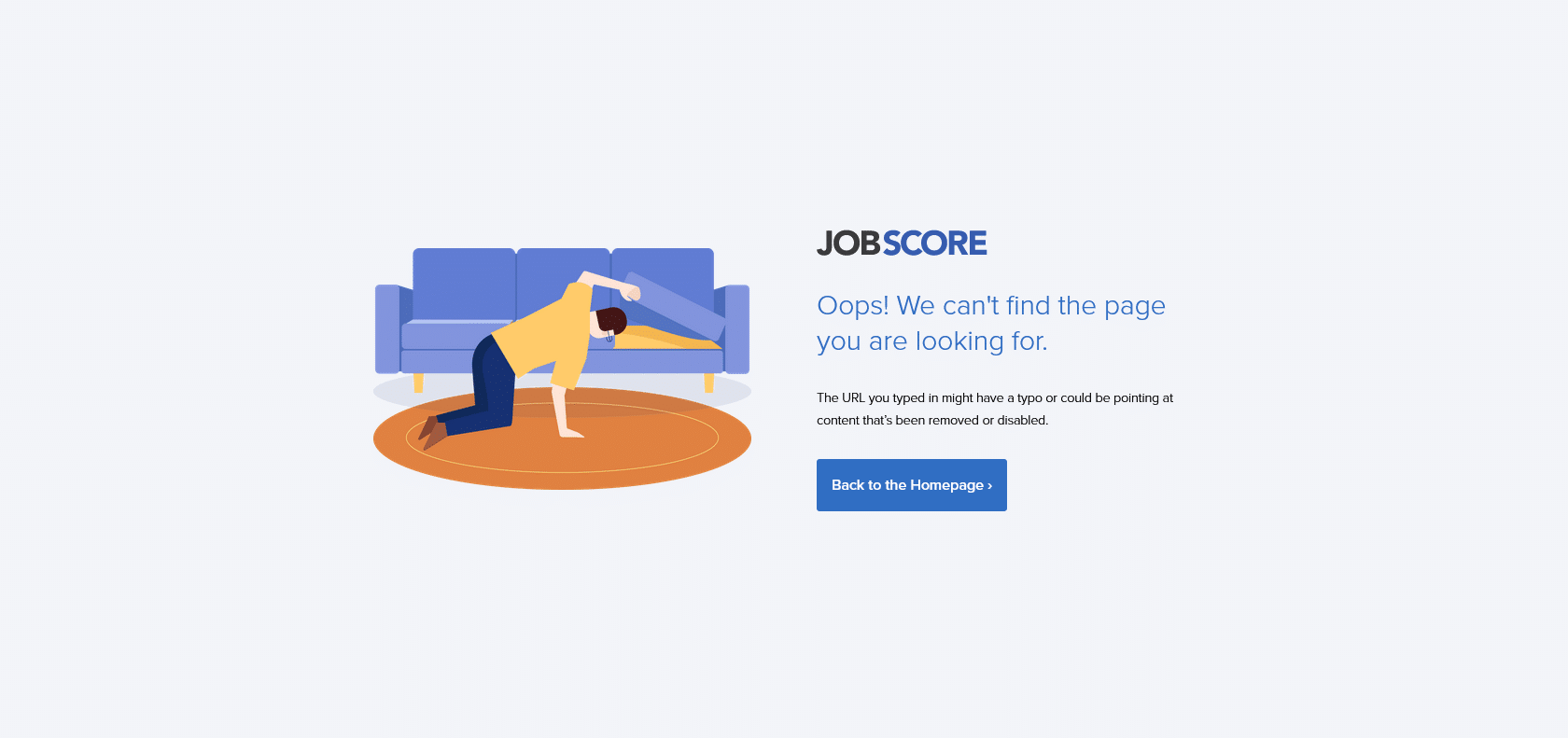 Screenshot of JobScore Job Description Builder Website