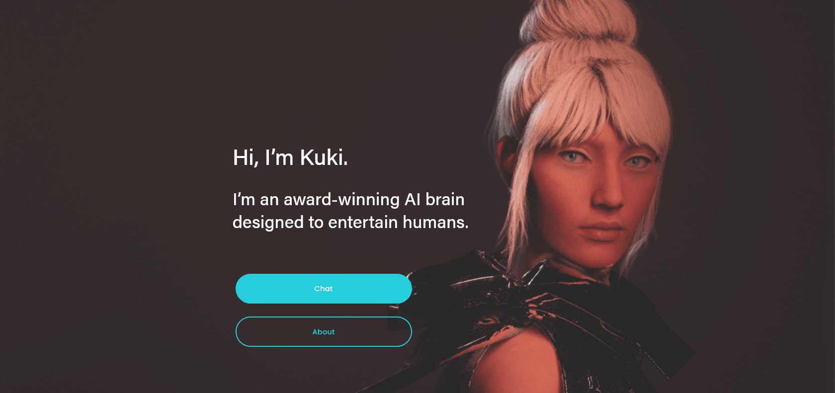 Screenshot of Kuki Website