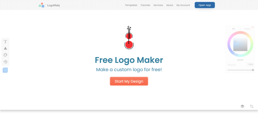 LogoMakr: Create Professional Logos Quickly with Thousands of Templates