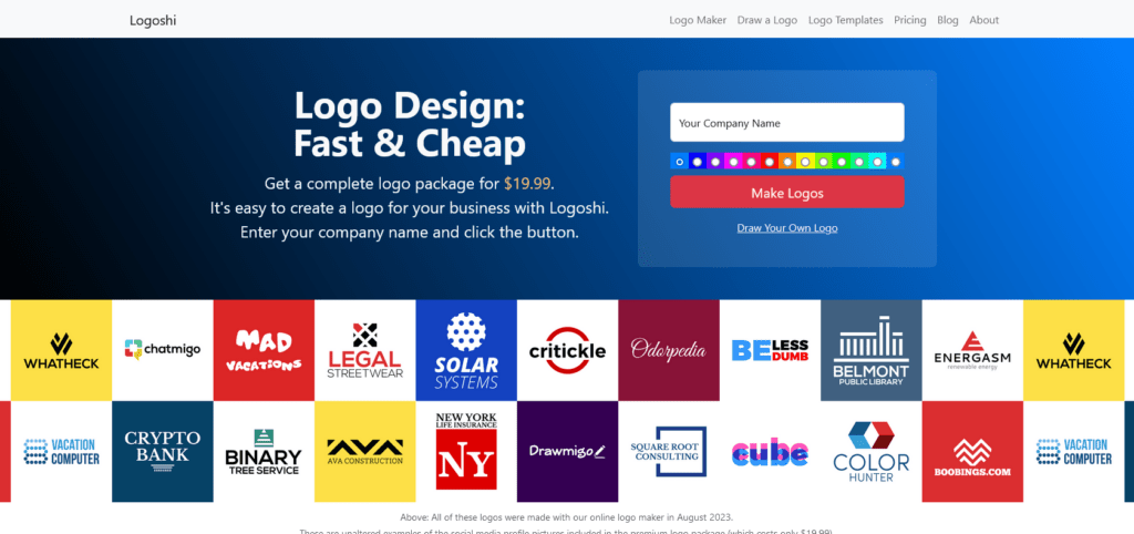 Logoshi Review: Create Stunning Logos in Minutes with AI-Driven Design