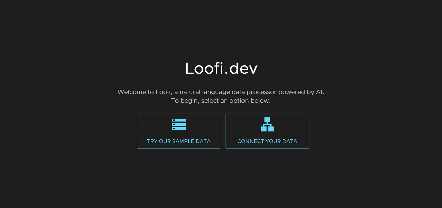 Screenshot of Loofi Website