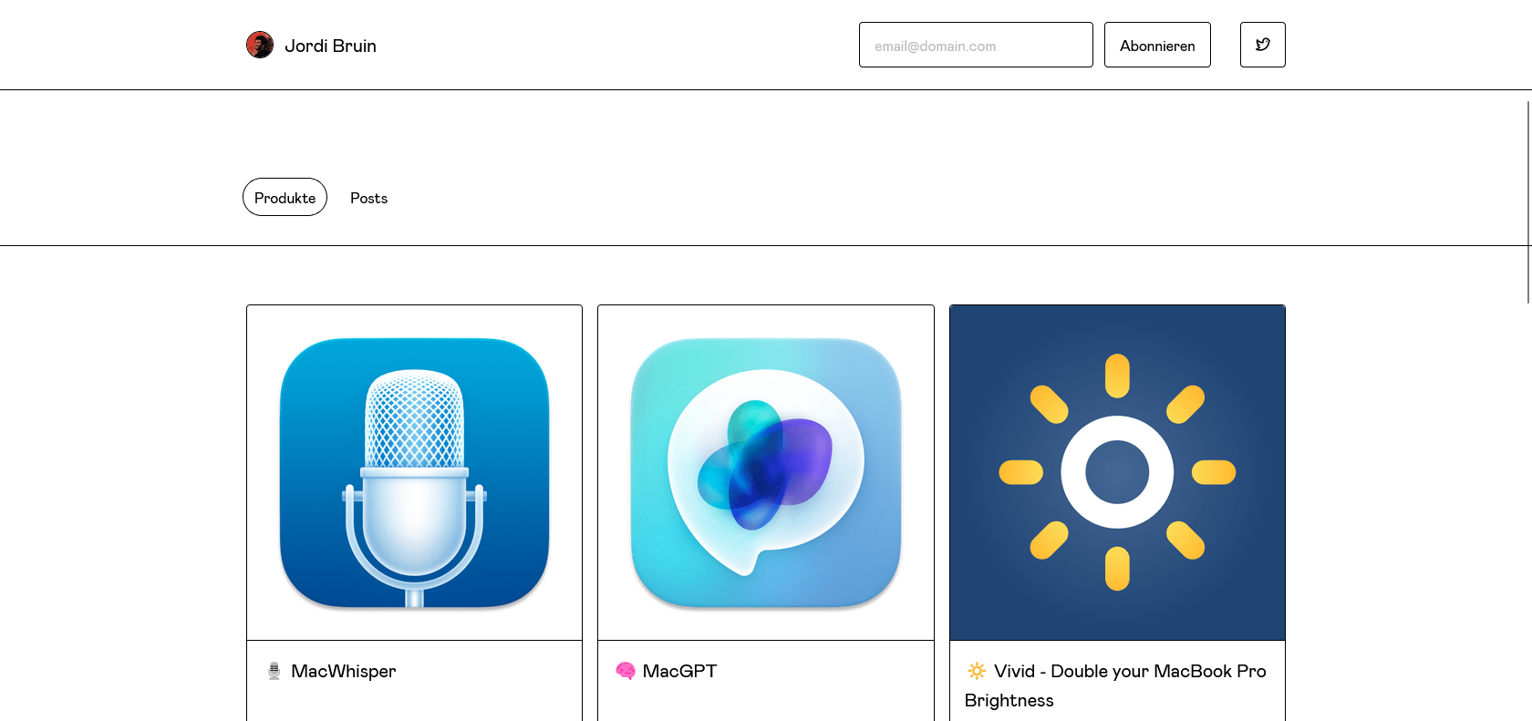 Screenshot of MacGPT Website