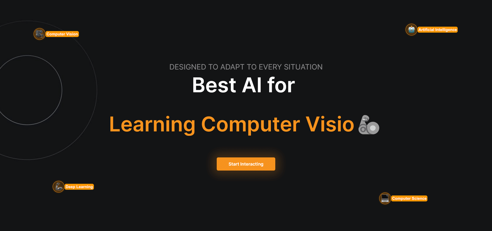 Screenshot of Mentor AI Website