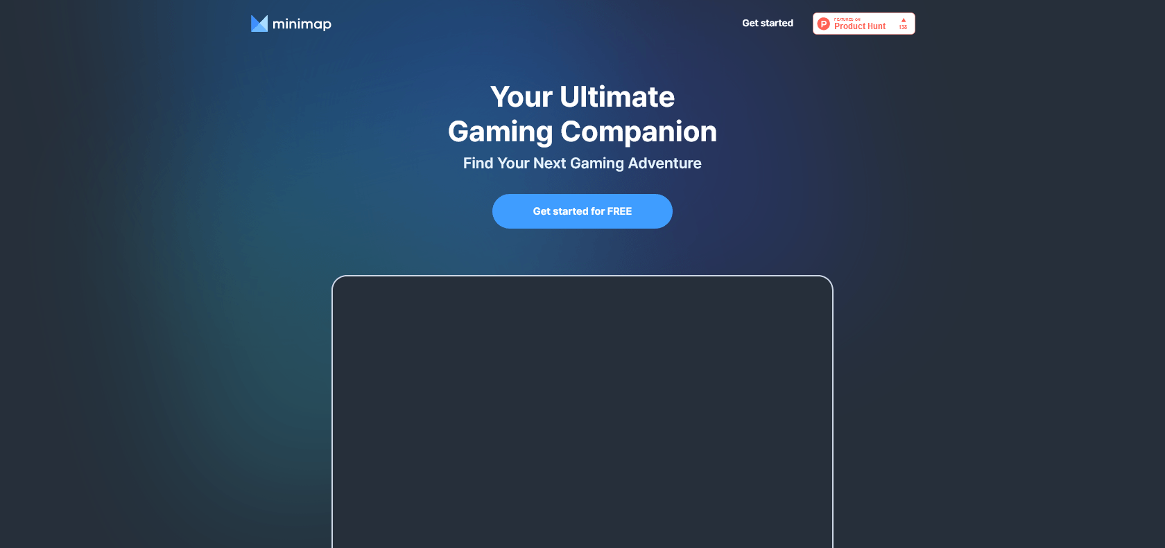 Screenshot of Minimap AI Website