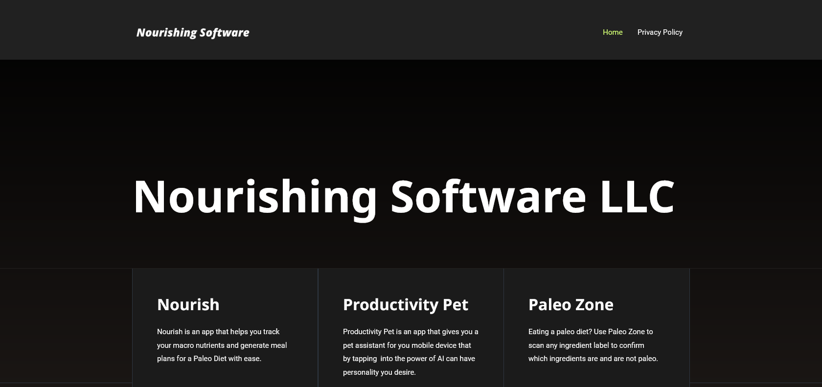 Screenshot of Productivity Pet Website