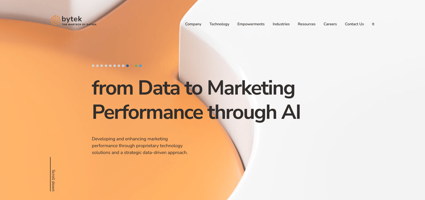 Screenshot of Retention AI Website