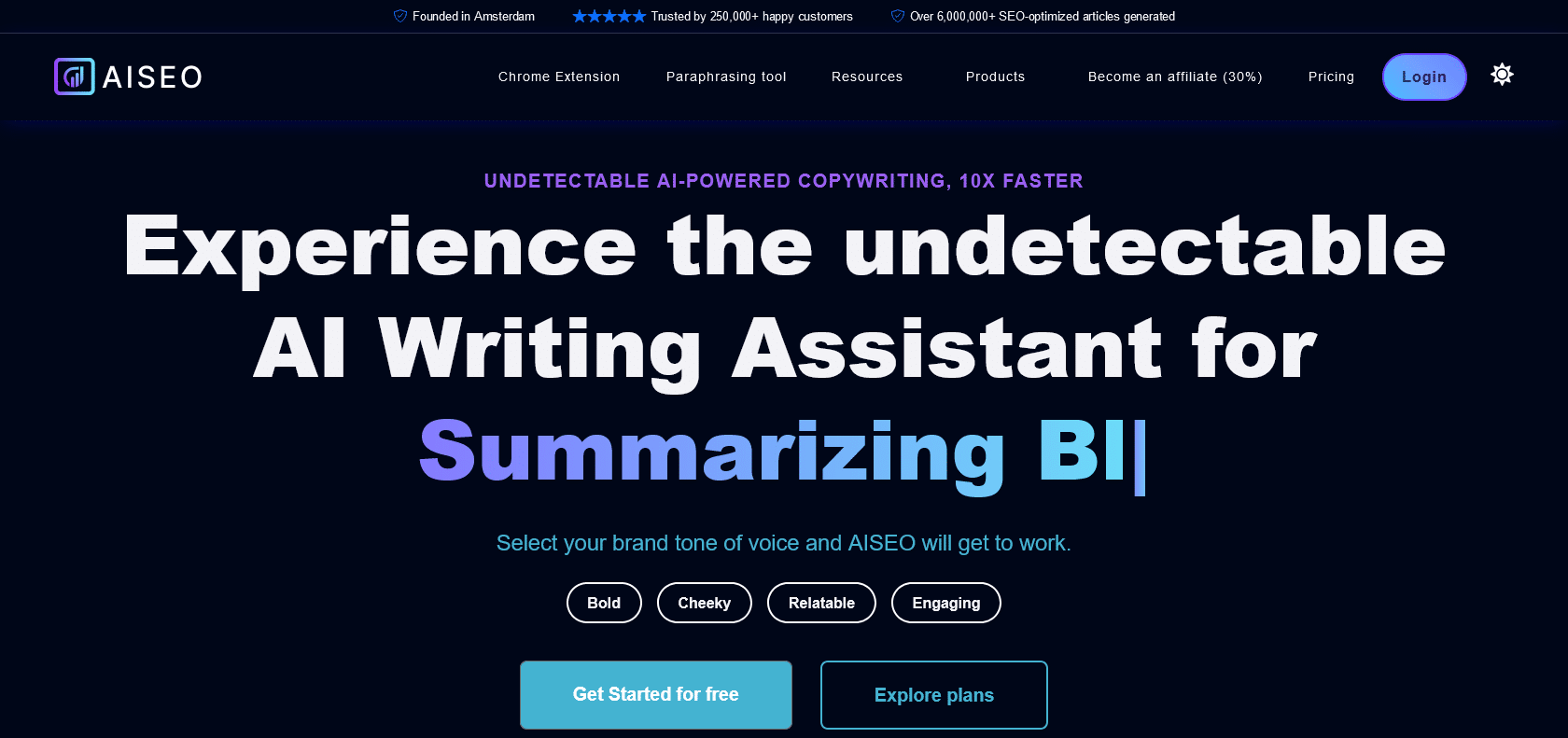 Screenshot of Slogan Generator Website