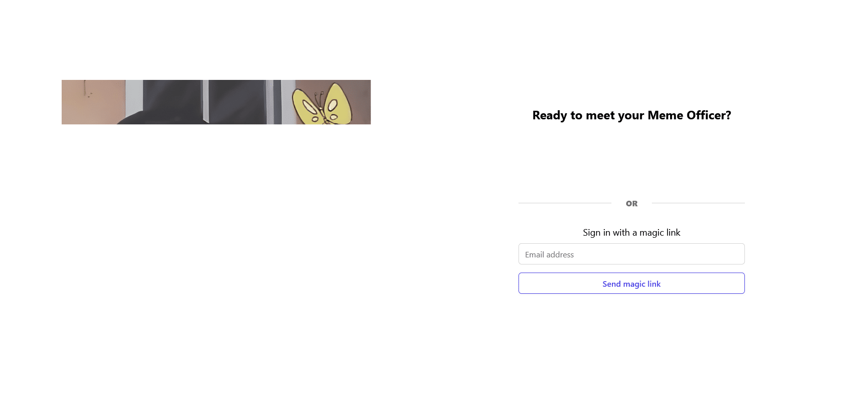 Screenshot of Supermeme.ai Website